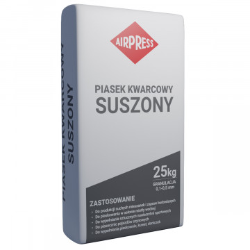 Nisip cuarț pentru sablare (uscat) 25 kg granulatie 0.1 - 0.5 mm