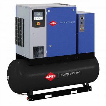 Compresor cu șurub APS 10DD IVR Combi Dry 12.5 bar 10 CP/7.5 kW 270-1260 l/min 500 l