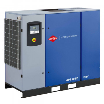 Compresor cu șurub APS 50BD Dry 10 bar 50 CP/37 kW 5070 l/min