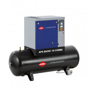 Compresor cu șurub APS 10 Basic Combi 13 bar 10 CP/7.5 kW 780 l/min 500 l