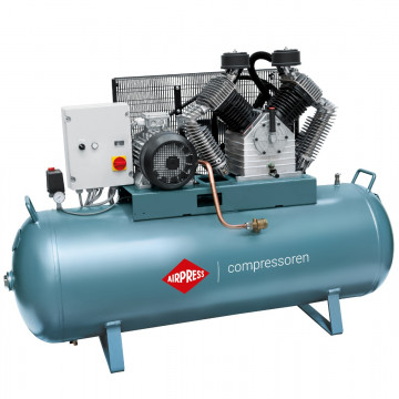 Compresor K 500-2000S 14 bar 15 CP/11 kW 400V 803 l/min 500 l - conexiune stea-triunghi