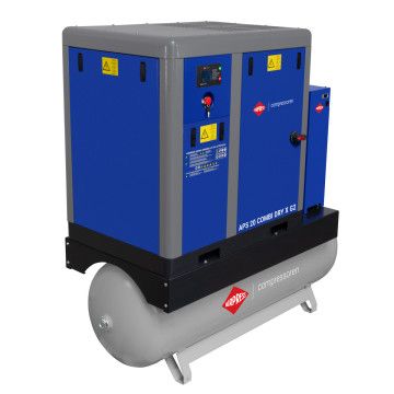 Compresor cu șurub APS X 20 Combi Dry G2 10 bar 20 CP/15 kW 1900 l/min 500 l