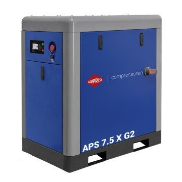 Compresor cu șurub APS 7.5 X G2 10 bar 7.5 CP/5.5 kW 690 l/min