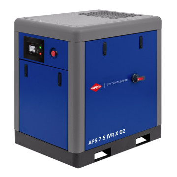 Compresor cu șurub APS X 7.5 IVR G2 10 bar 7.5 CP/5.5 kW 290-790 l/min