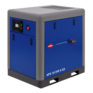 Compresor cu șurub APS X 10 IVR G2 10 bar 10 CP/7,5 kW 380 - 1050 l/min