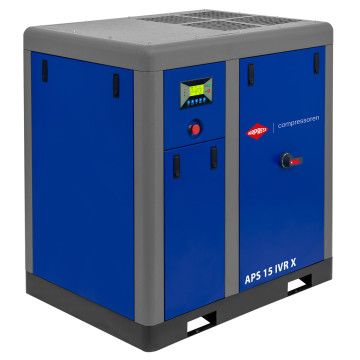 Compresor cu șurub APS 15 IVR X 10 bar 15 CP/11 kW 380-1500 l/min