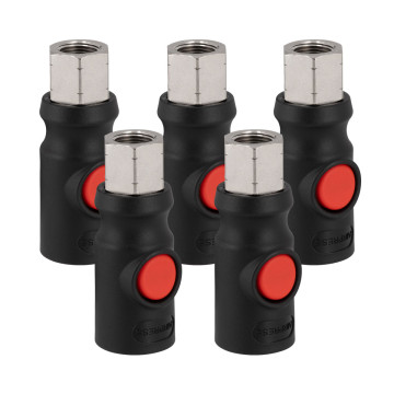 Conector rapid de siguranță 3/8” filett interior 5 buc.