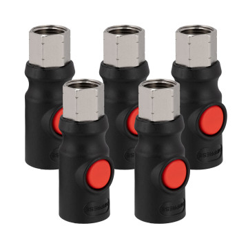 Coupling rapid sigur 1/2” filet interior 5 buc.