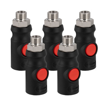 Conector rapid sigur 3/8” filet exterior 5 buc.