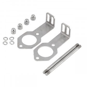 Wall mounting brackets for 1 filter 1/4" - 3/4" 