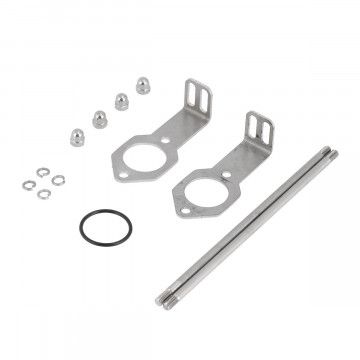 Wall mounting brackets for 2 filters 1/4" - 3/4"