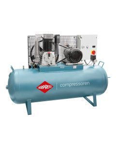 Compresor cu două pistoane K 500-1500S 14 bar 10 CP/7.5 kW 400V 644 l/min 500 l - conexiune stea-triunghi