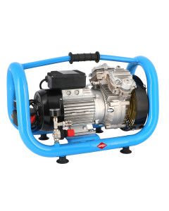 Compresor mic fără ulei cu două pistoane LMO 5-380 10 bar 2 CP/1.5 kW 304 l/min 5 l silențios