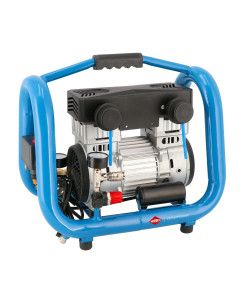 Mic compresor fără ulei cu piston dublu LMO 4-170 10 bar 1.5 CP/1.1 kW 90 l/min 4 l silențios