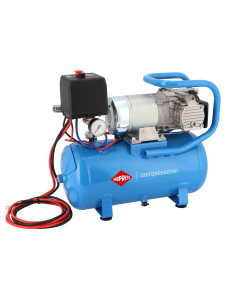 Compresor auto 12V DC 12-180/15 10 bar 0.75 CP/0.55 kW 144 l/min 15 l fără ulei cu două pistoane