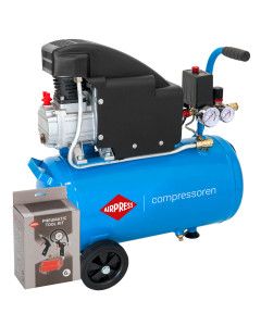 Compresor HL 150-24 + set de accesorii pneumatice