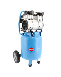 Compresor silențios fără ulei cu doi cilindri vertical 8 bar 2 CP/1.5 kW 150 l/min 38 l LMVO 40-250