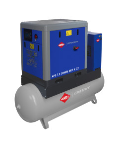 Compresor cu șurub APS X 7.5 500 Combi Dry G2 10 bar 7,5 CP / 5,5 kW 690 l/min 500 l