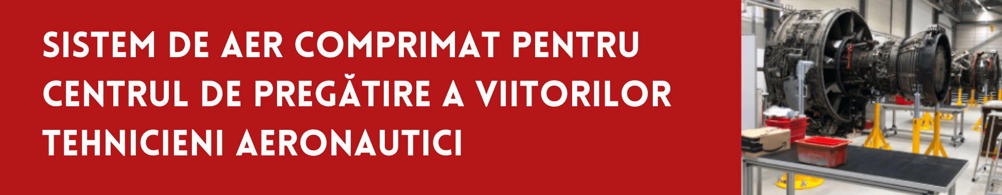 Sistem de aer comprimat pentru centrul de pregătire a viitorilor tehnicieni aeronautici din Hamburg (Germania)