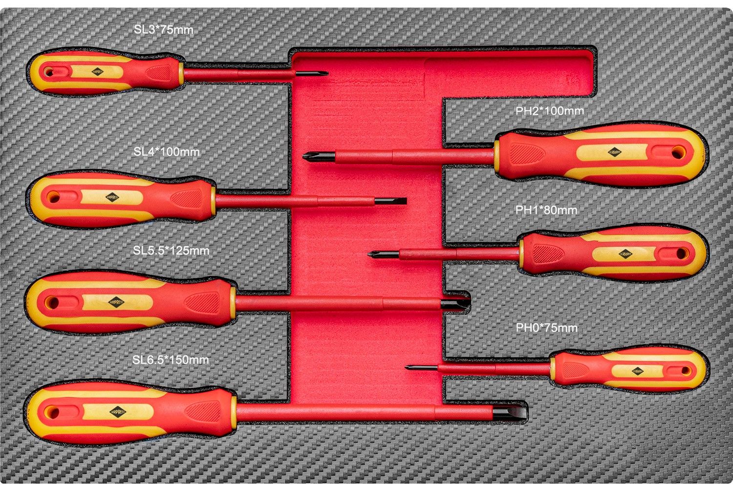 Set de șurubelnițe electrice VDE 1000V - 8 piese | Airpress România