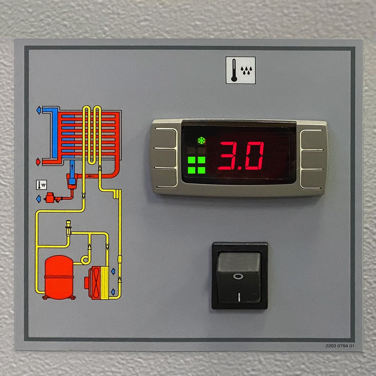 Uscător frigorific cu panou de control electronic - Airpress APX